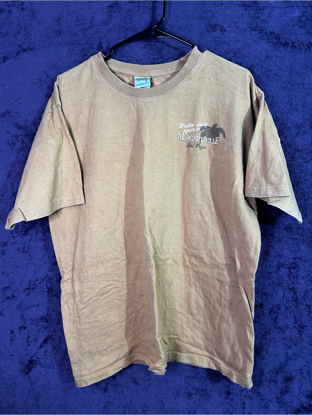 Margaritaville Men’s Brown Short-Sleeve Graphic T-Shirt